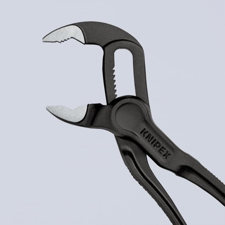Knipex cobra xs - instelbare pijptang - 100mm - compact - slanke kop