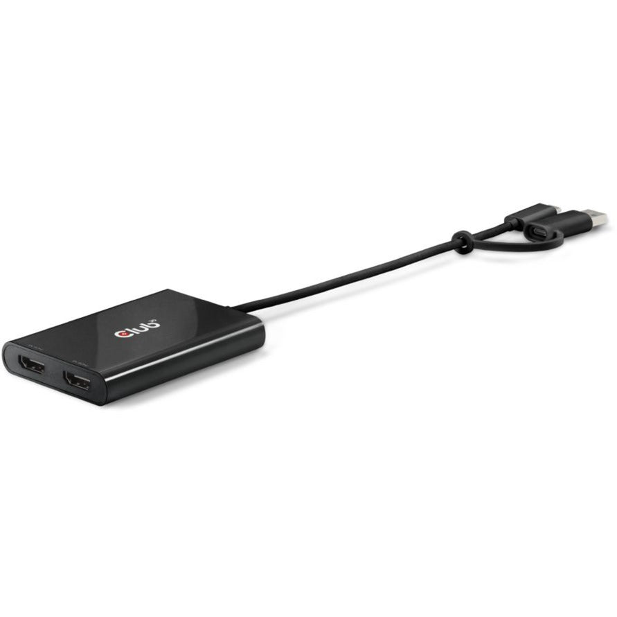 Club 3D Club 3D USB-C naar 2x HDMI Videosplitter met DisplayLink