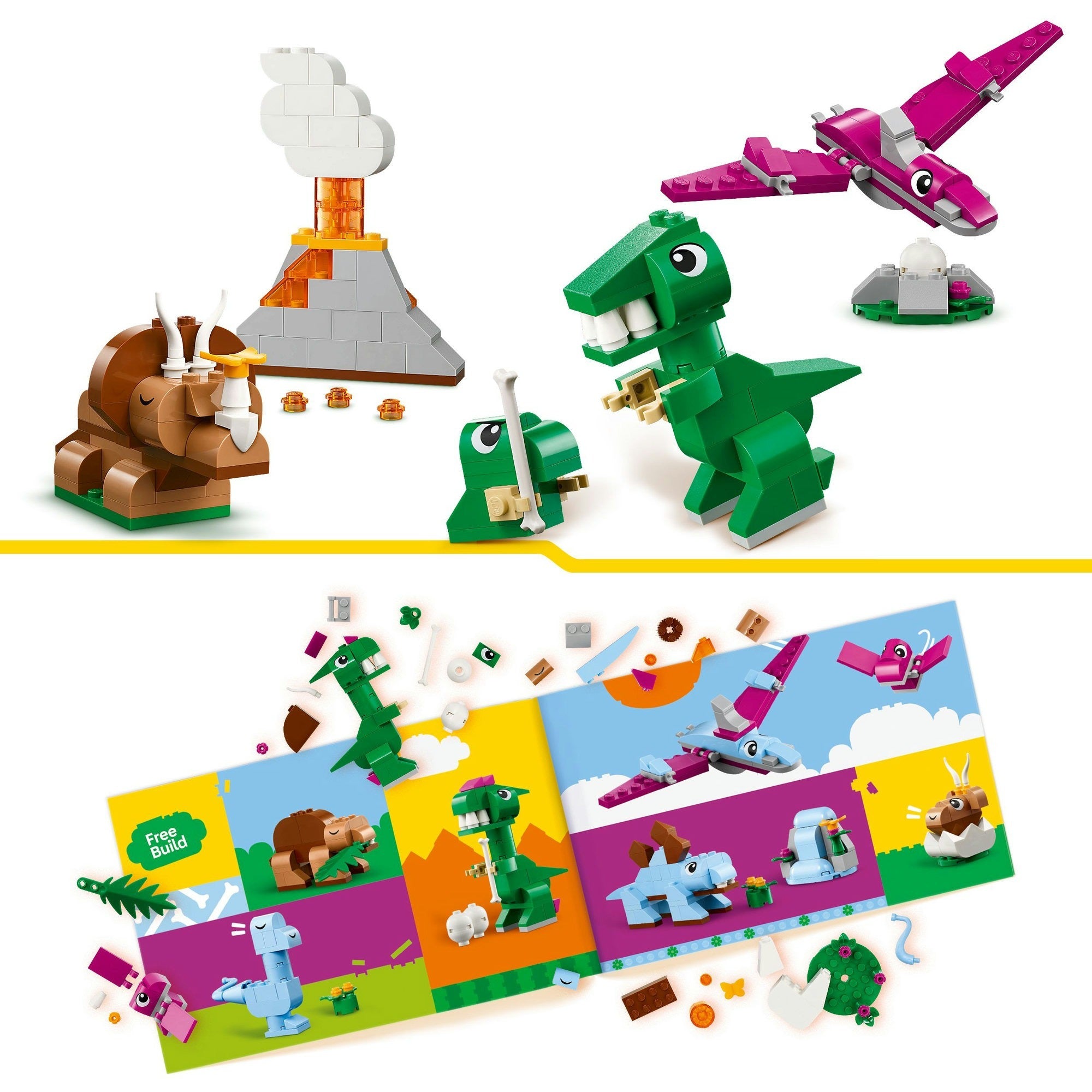 Lego classic 11041 creatieve dinosaurussen