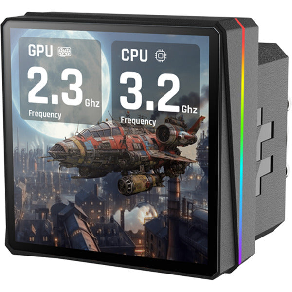Thermaltake th360 v3 ultra argb sync aio liquid cooler waterkoeling (zwart)
