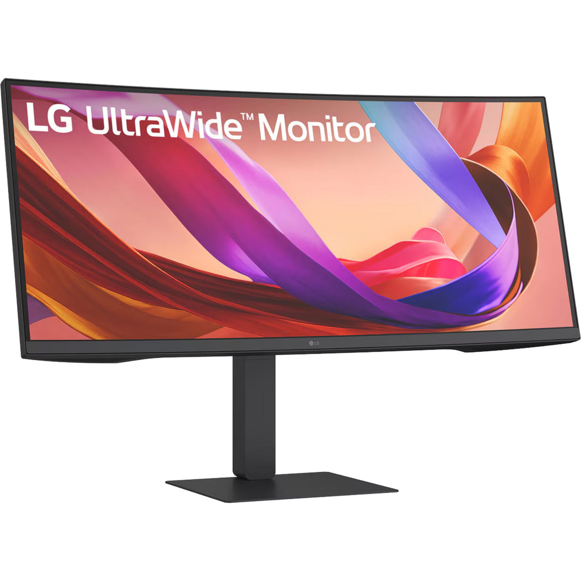 Lg ultrawide 34u650a-b 34 curved monitor (zwart, 2x hdmi, displayport, 3x usb-a, usb-b, usb-c, rj-45)