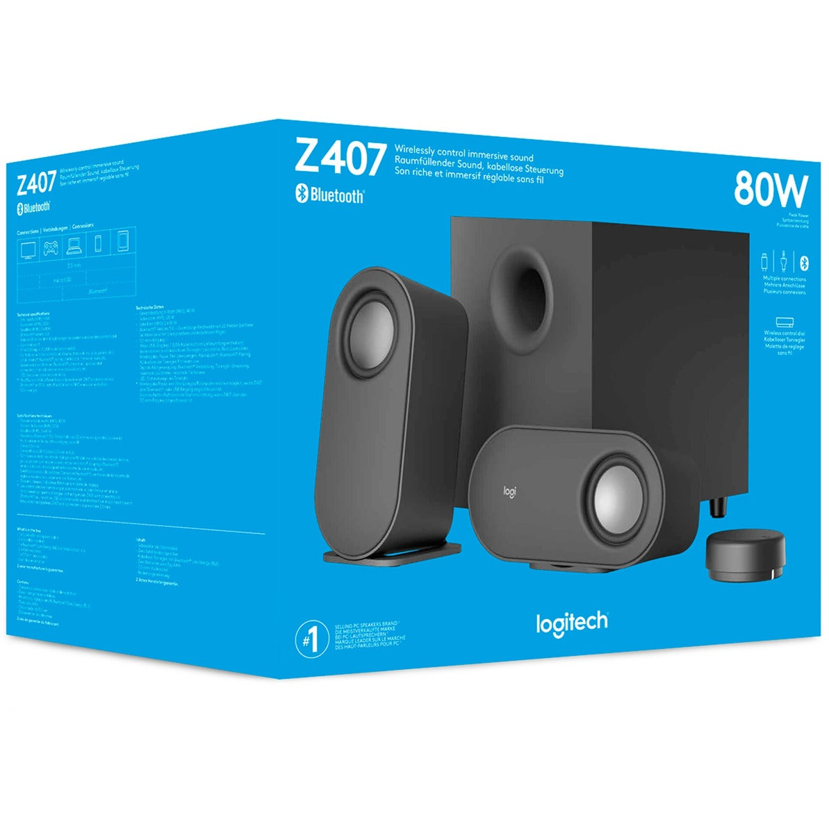 Logitech Logitech Z407 Bluetooth-computerluidsprekers