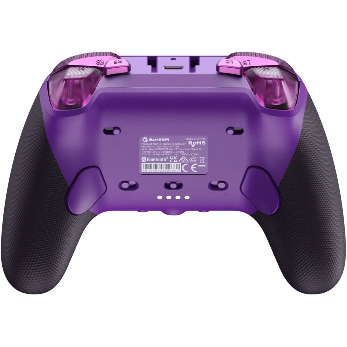 Gamesir g7 pro he tri-mode wireless controller - plum purple (paars, usb 2,4 ghz bluetooth, xbox series x|s, xbox one, pc, android)