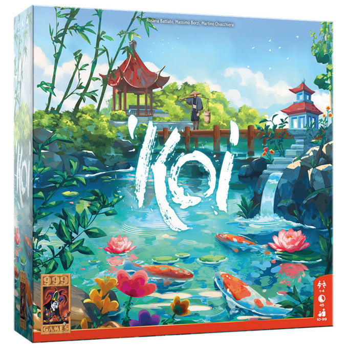 999games 999 games koi bordspel (nederlands, 1 - 4 spelers, 45 minuten, vanaf 10 jaar)