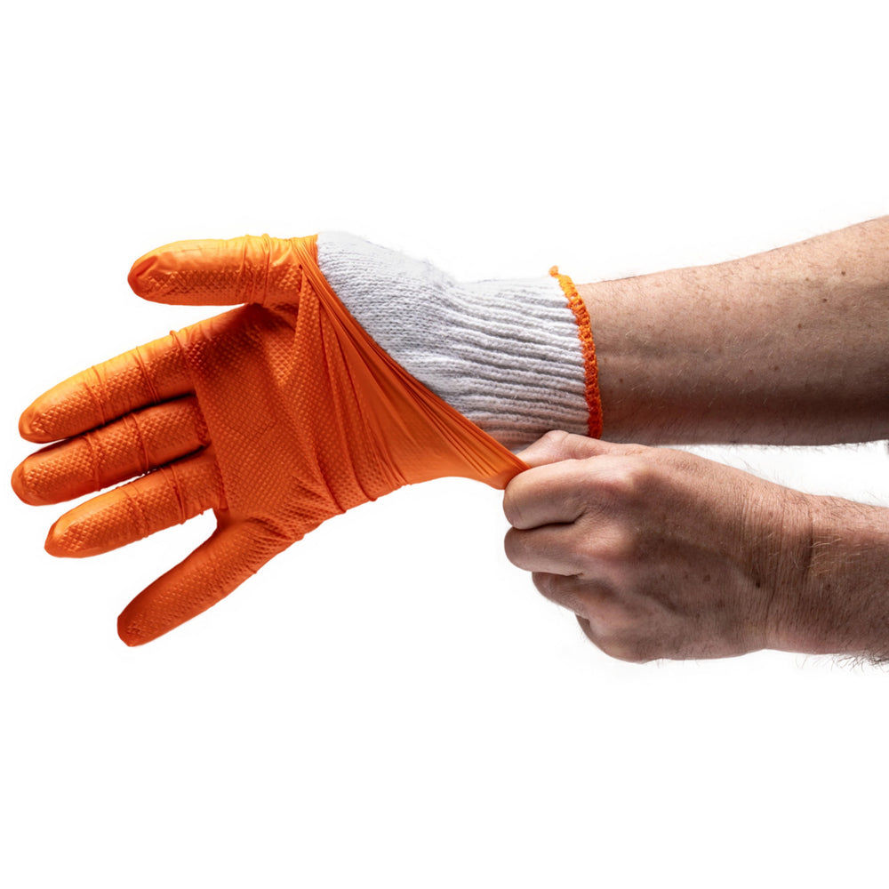 Traeger bbq prep serve gloves handschoen (oranje)