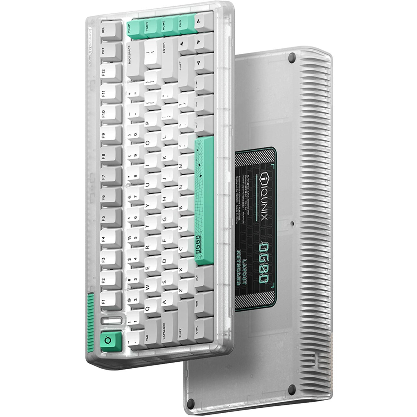 Iqunix OG80 Wormhole Draadloos Mechanisch Toetsenbord