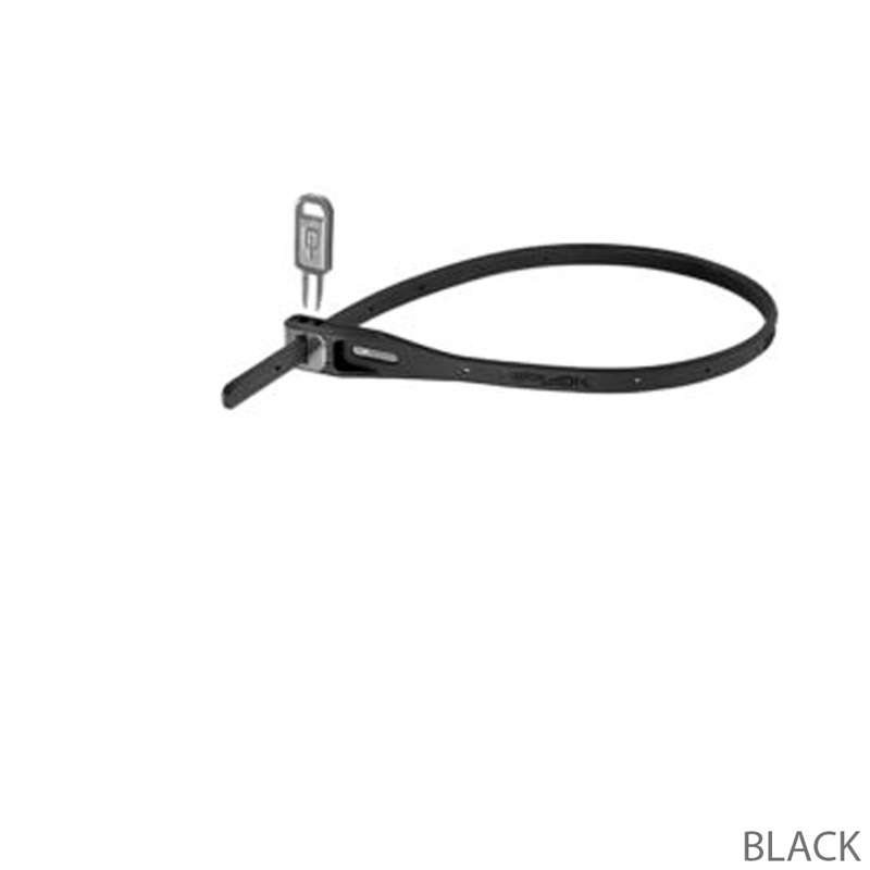 Câble Antivol Hiplok Z-Lok 42cm Avec Clé Noir
