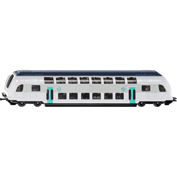 Siku super - dubbeldekker trein modelvoertuig (schaal 1:87)