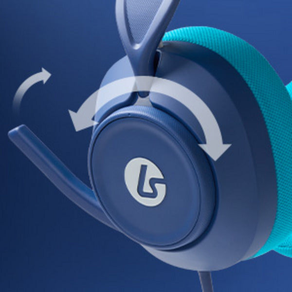 Powera lucidsound ls10x gen 2 bedrade gamingheadset voor xbox series x|s - watergolf over-ear gaming headset (azuurblauw lichtblauw, xbox series x|s, xbox one, pc)