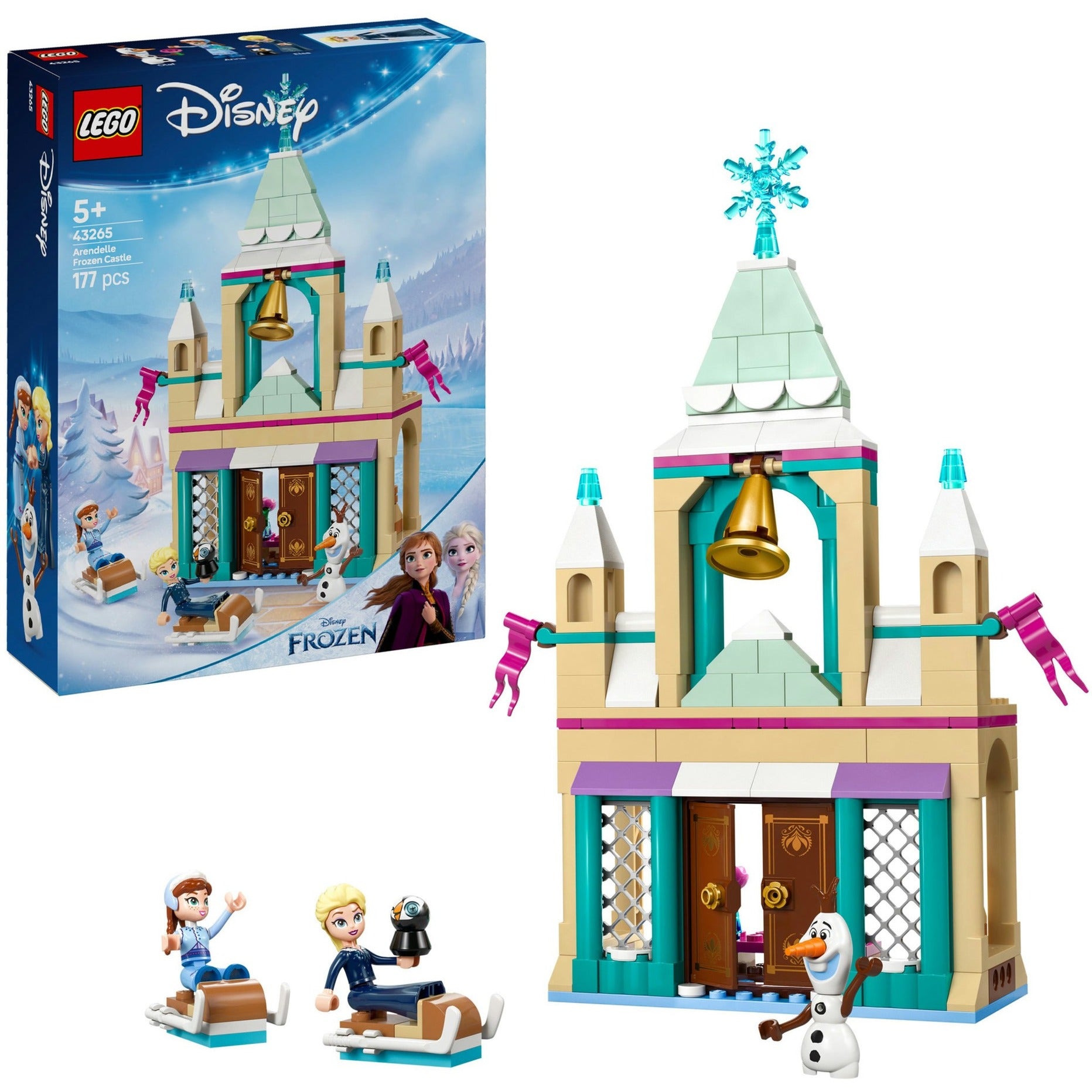 Lego disney prinses 43265 bevroren kasteel van arendelle
