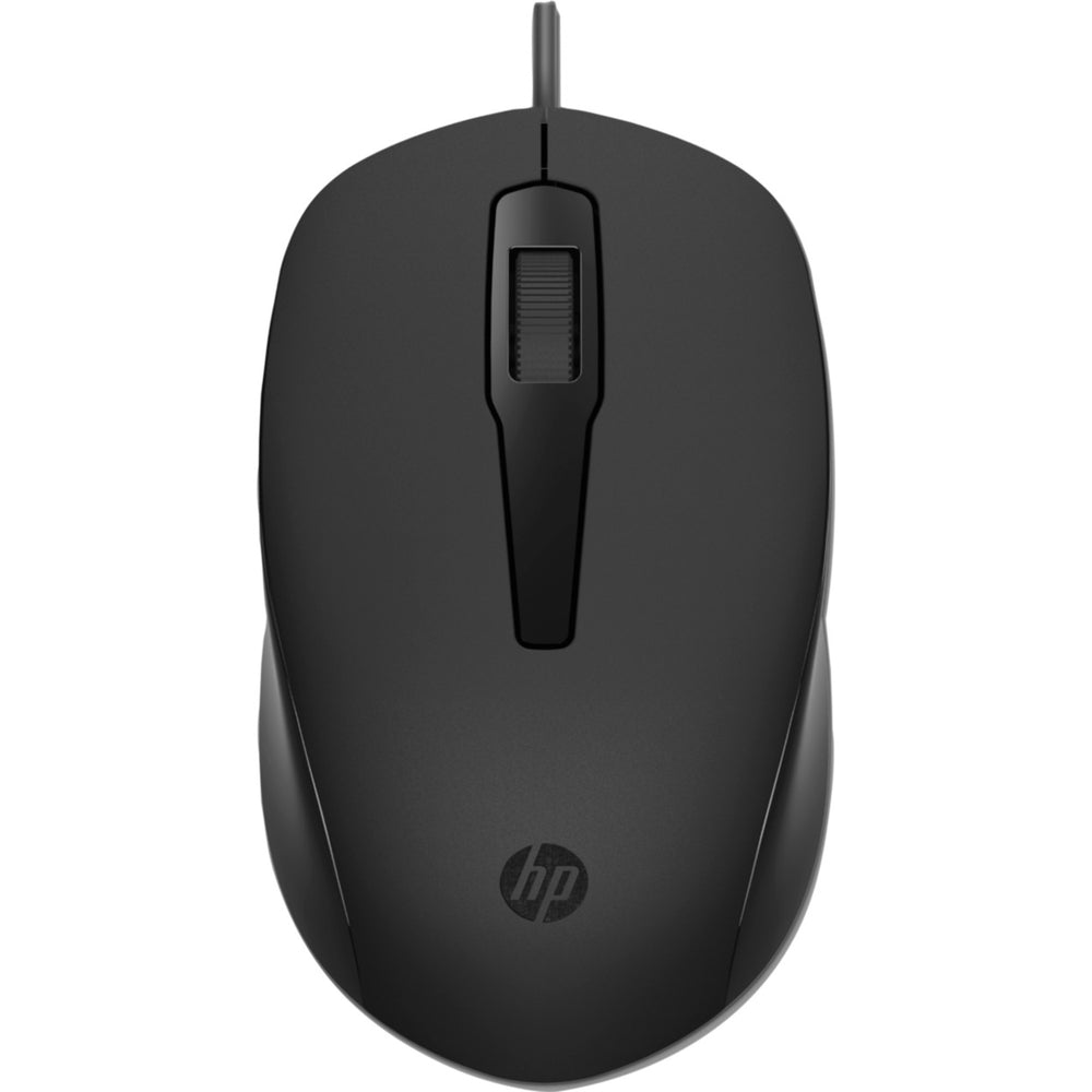 Hp 150 muis met kabel (zwart, 1600 dpi)