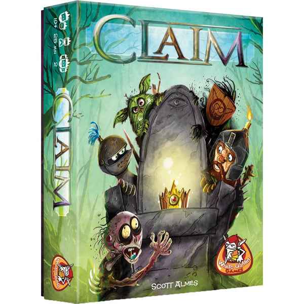 White Goblin Games Claim Card Game (Dutch, 2 players, 25 minutes, ages 10+)