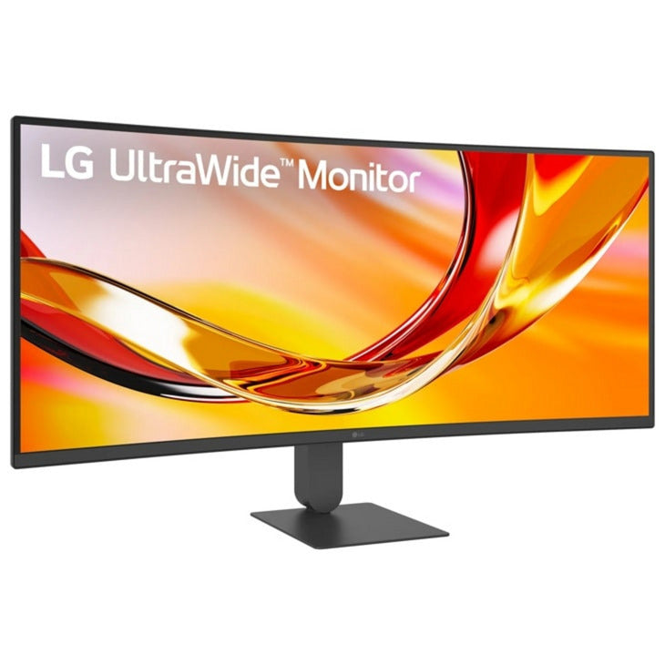 Lg ultrawide 34u640b-b 34 curved monitor (zwart, hdmi, displayport, usb, amd freesync, 144 hz)