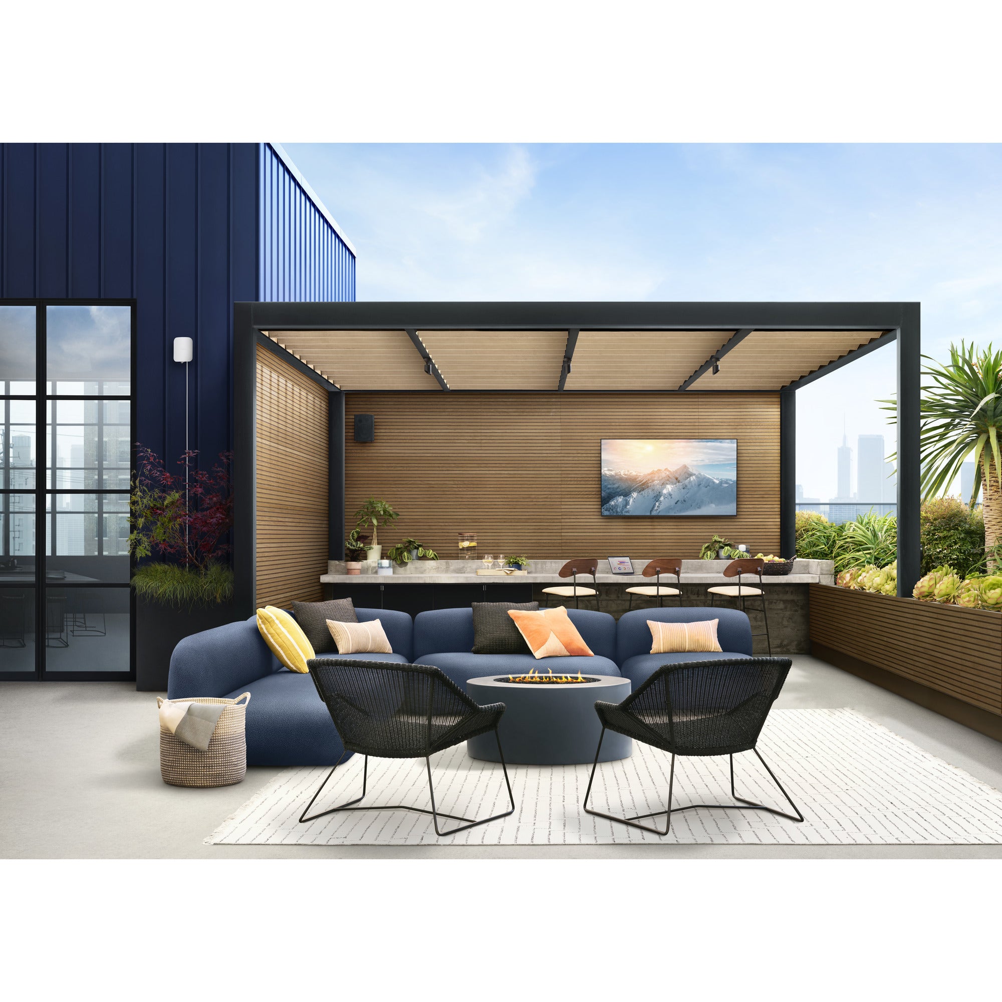 Eero outdoor 7 mesh access point (wit, wi-fi 7, poe+)