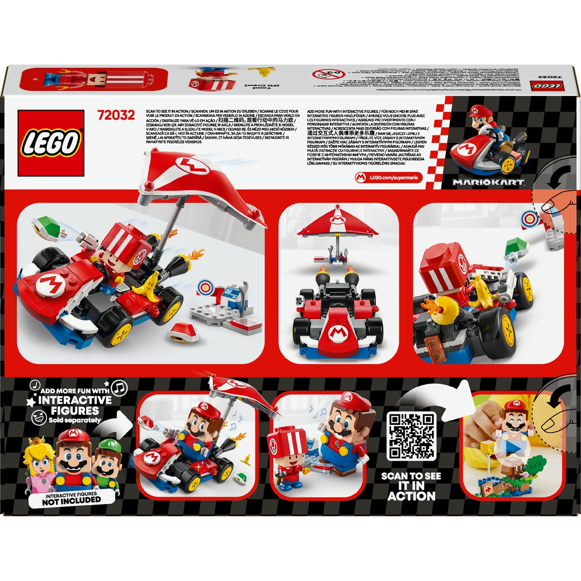 Lego super mario 72032 mariokart standaardkart