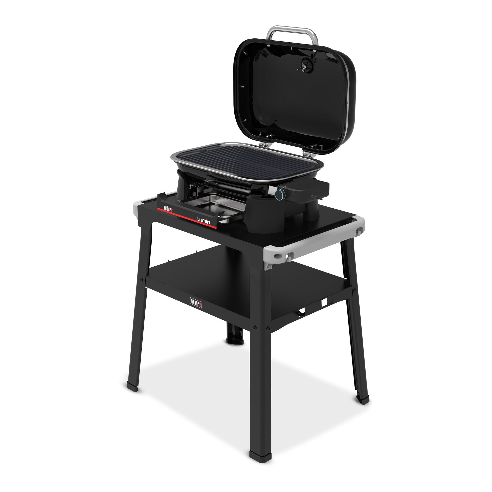 Weber lumin compact met onderstel, black barbecue