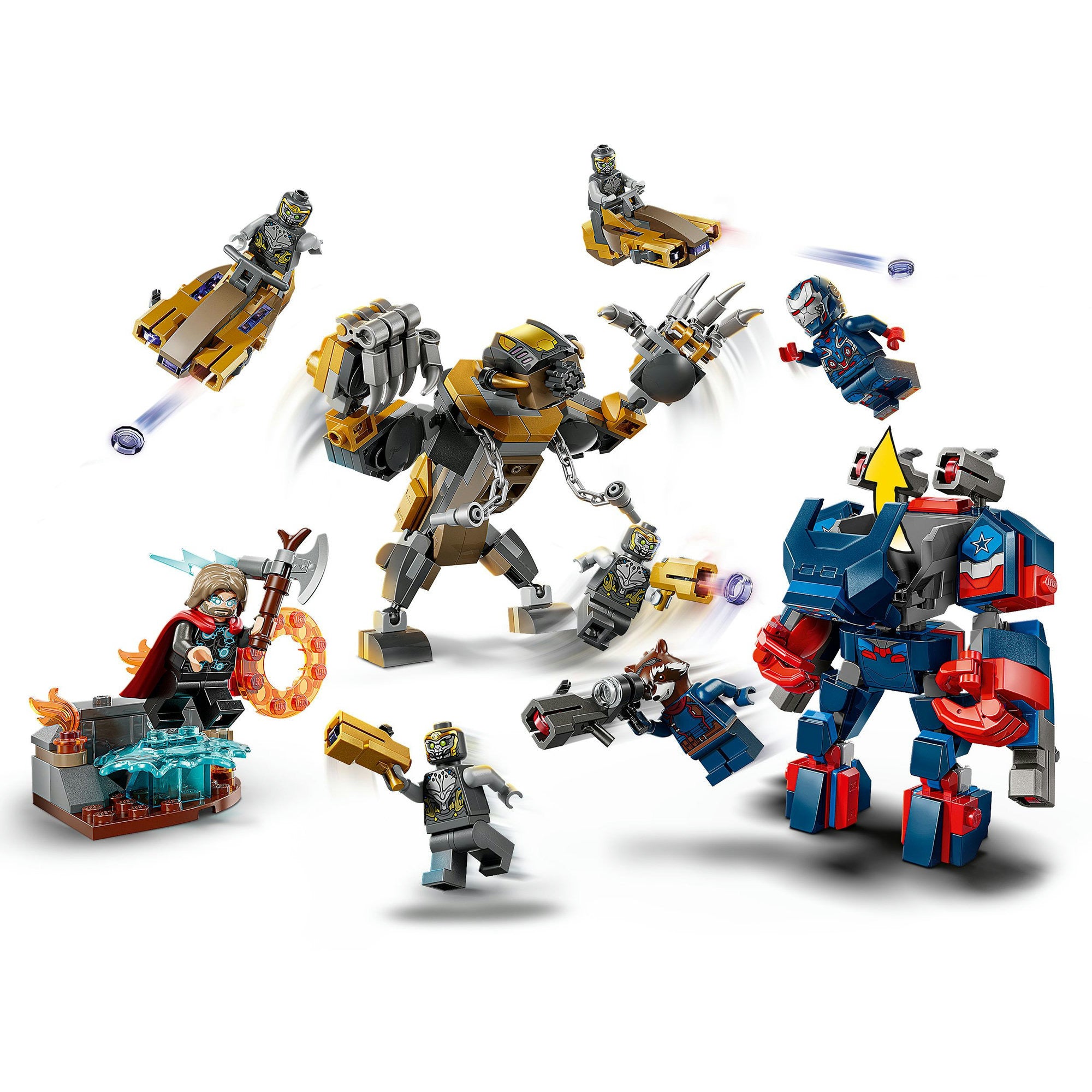 Lego ® ǀ marvel avengers: endgame thor vs. chitauri - 76322