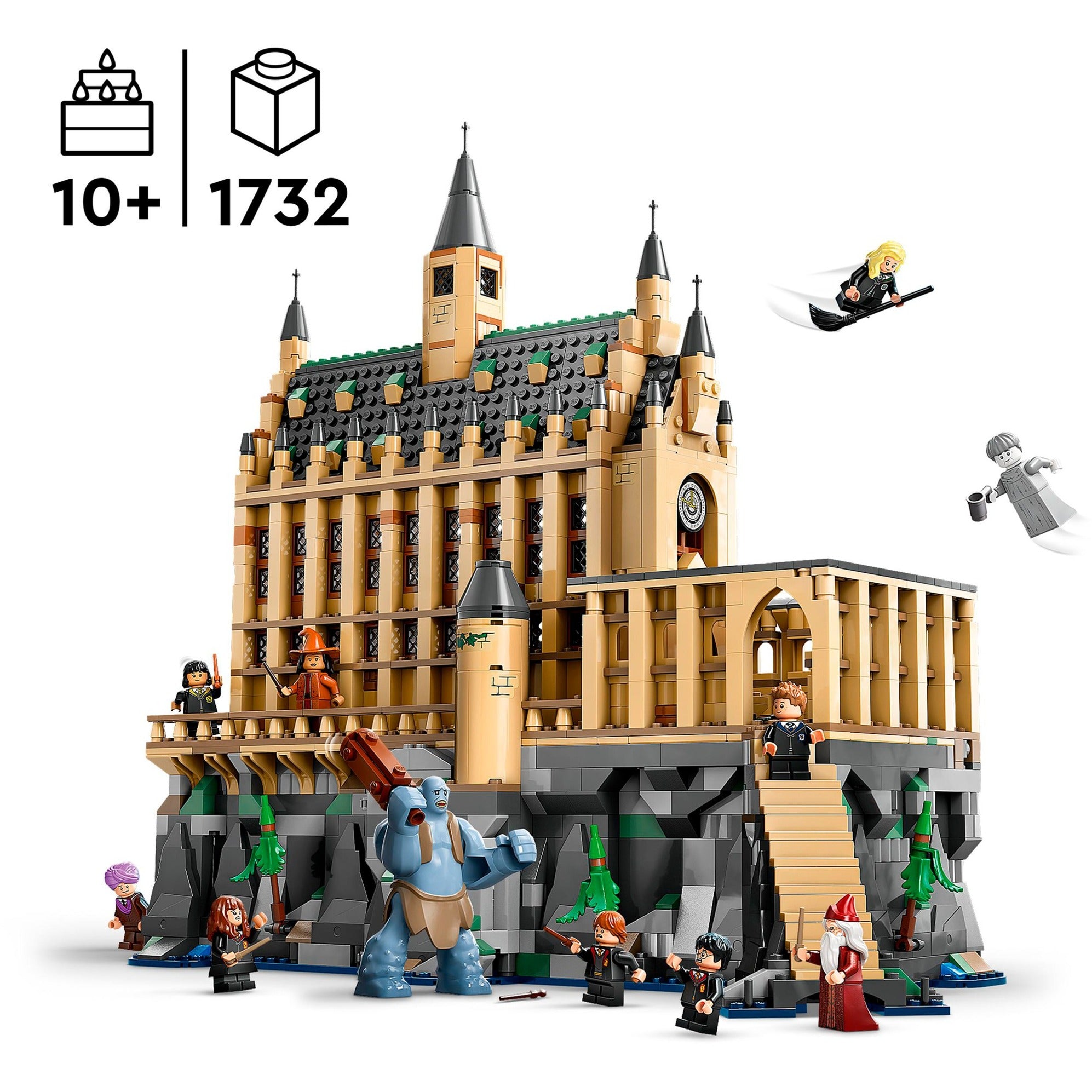 Lego 76435 harry potter kasteel zwijnstein de grote zaal