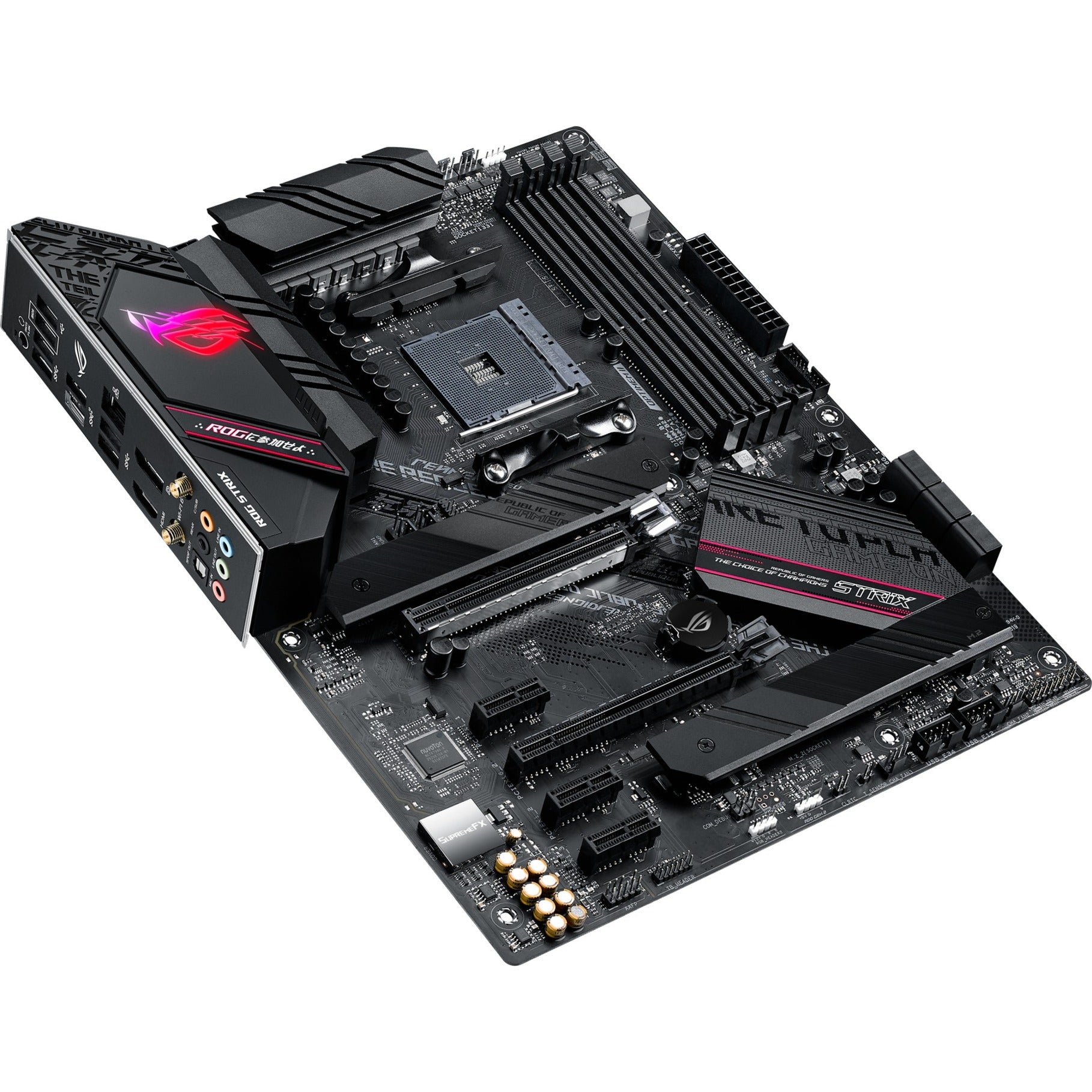 Asus rog strix b550-f gaming wi-fi ii socket am4 moederbord (zwart, raid, gb-lan, wi-fi 6, bt, sound, atx)