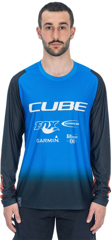 Cube vertex x actionteam - mtb long sleeve jersey
