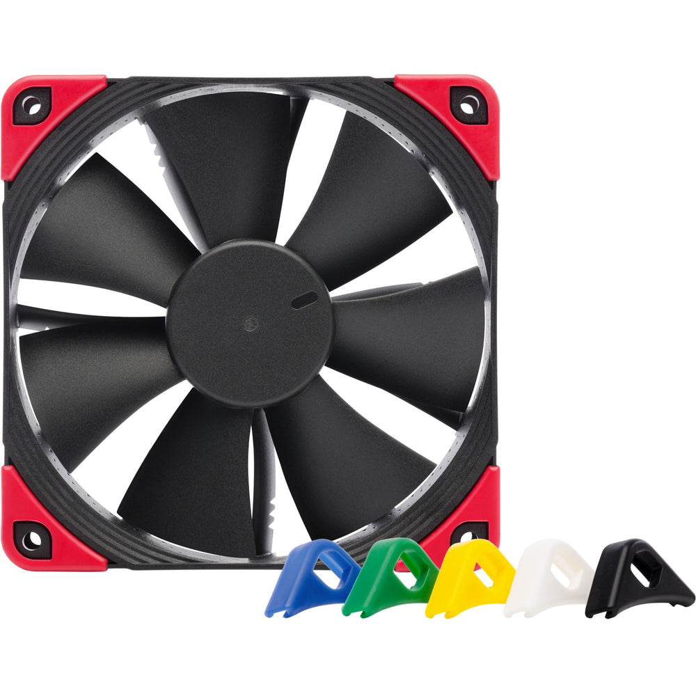 Noctua nf-f12 pwm chromax.black.swap case fan (zwart, 120 x 120 x 25 mm)