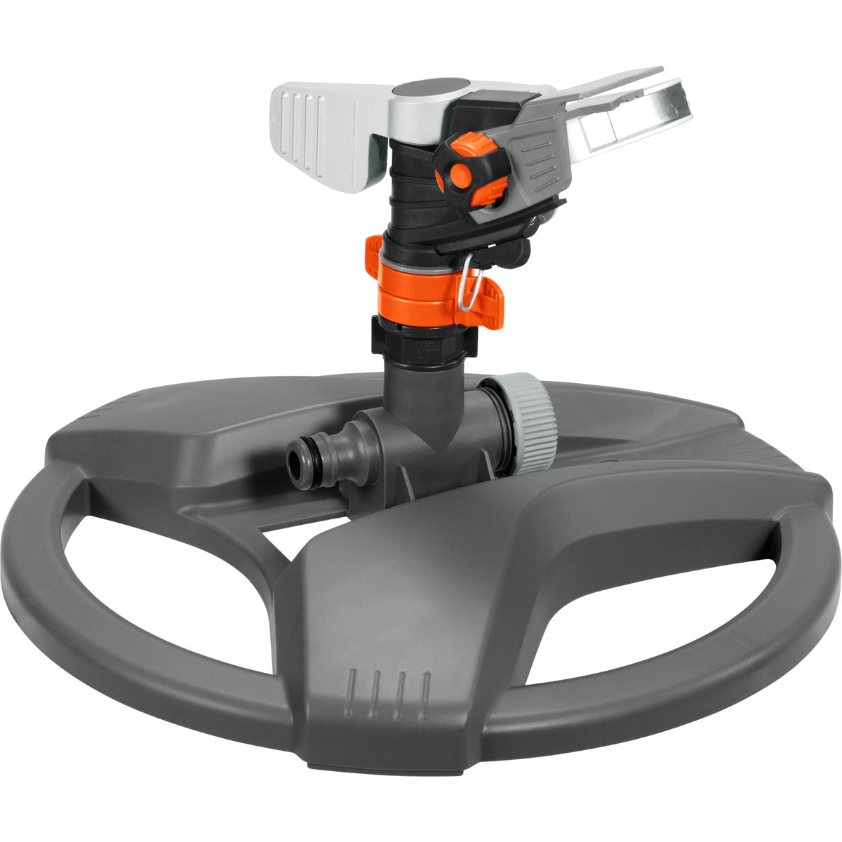 Gardena Premium Pulsating Sector and Circular Sprinkler (grey orange, 8135-20)