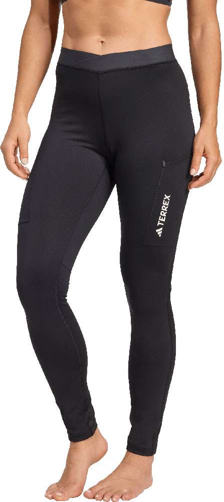 Adidas terrex xperior brushed tights - women's running tights