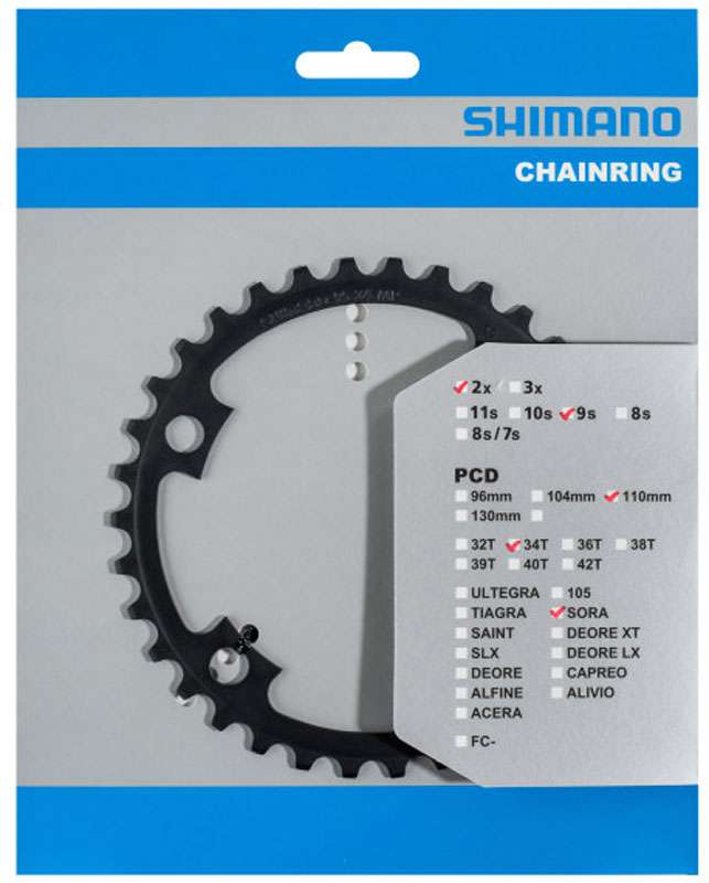 Shimano Kettingblad 34T Sora FC-R3000 9 speed