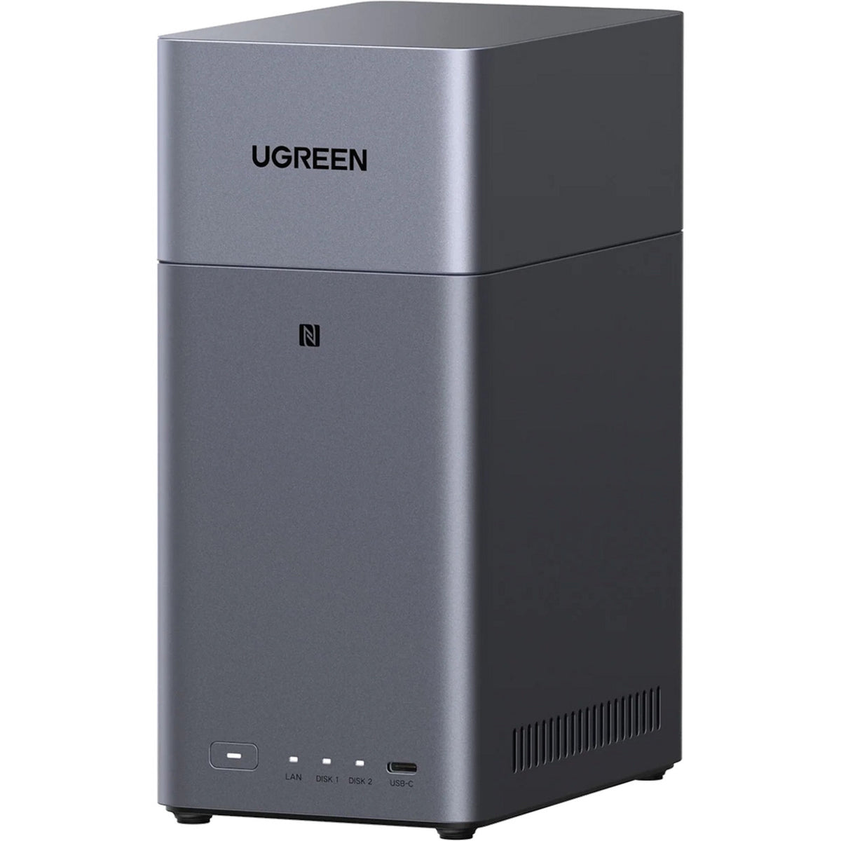 Ugreen nasync dh2300 (grijs, 1gbe, hdmi, usb)