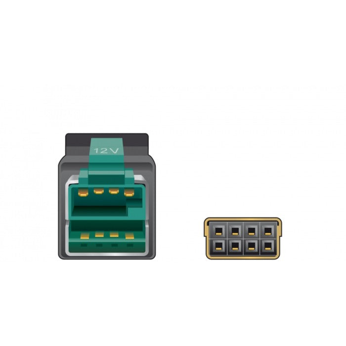 DeLOCK DeLOCK PoweredUSB kabel mannelijk 12 V > 2 x 4 pin mannelijk voor P