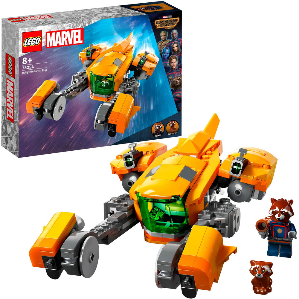 Lego superhelden 76254 het schip van babyraket