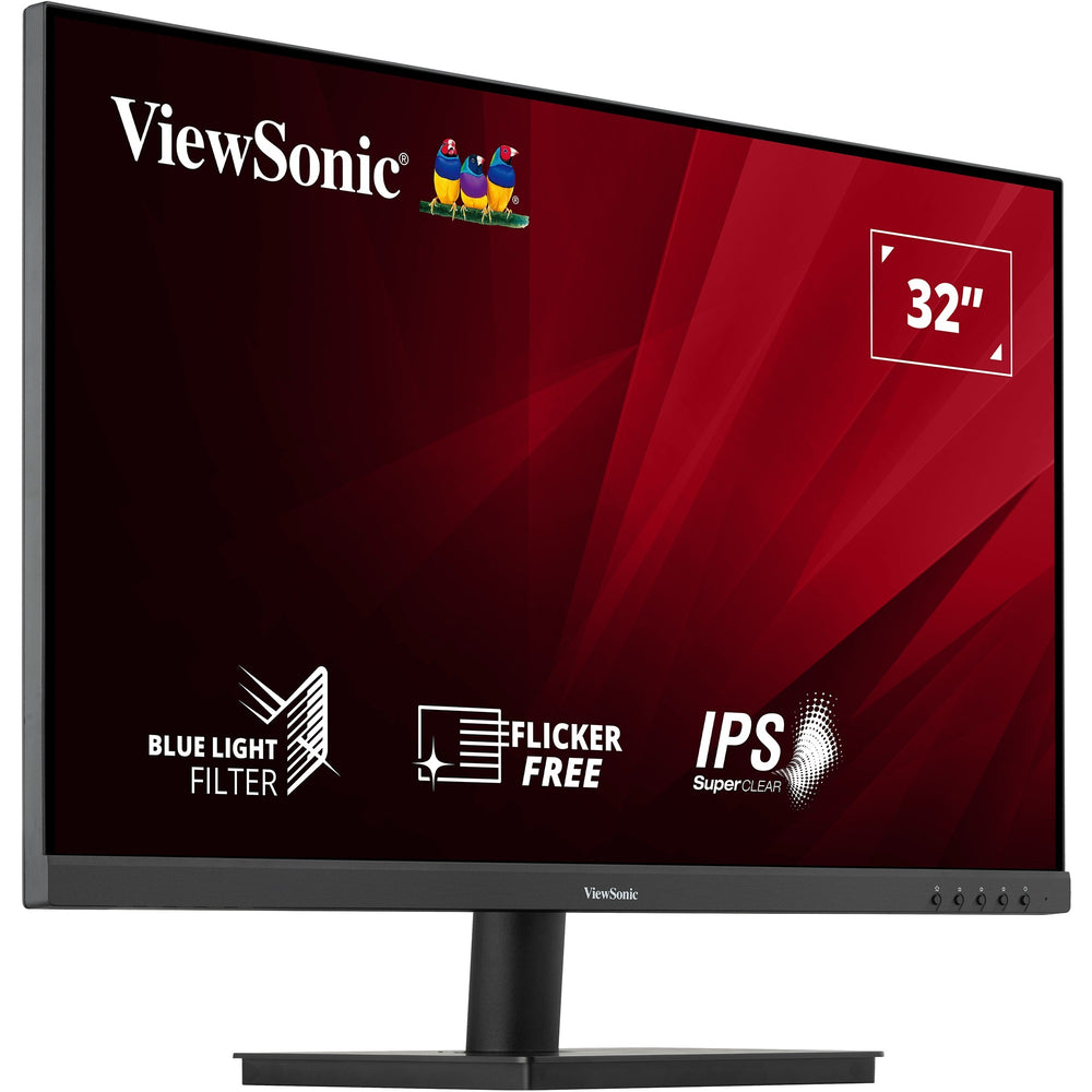 Viewsonic va3209-2k-mhd 31.5 monitor (zwart, 2x hdmi, 1x displayport, sound)