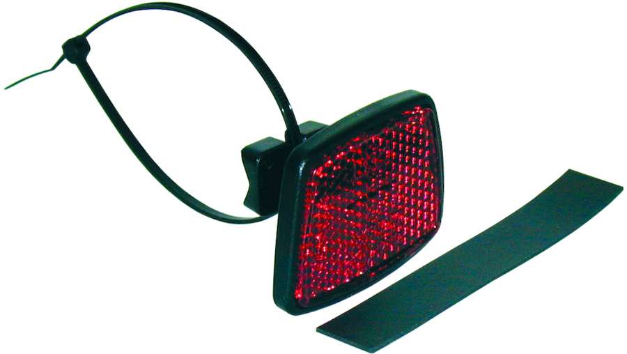 Busch + Müller reflector achterstrip bevestiging