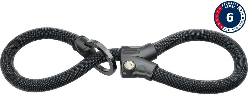 Abus kettingslot oneindig loop 1806 110 zwart