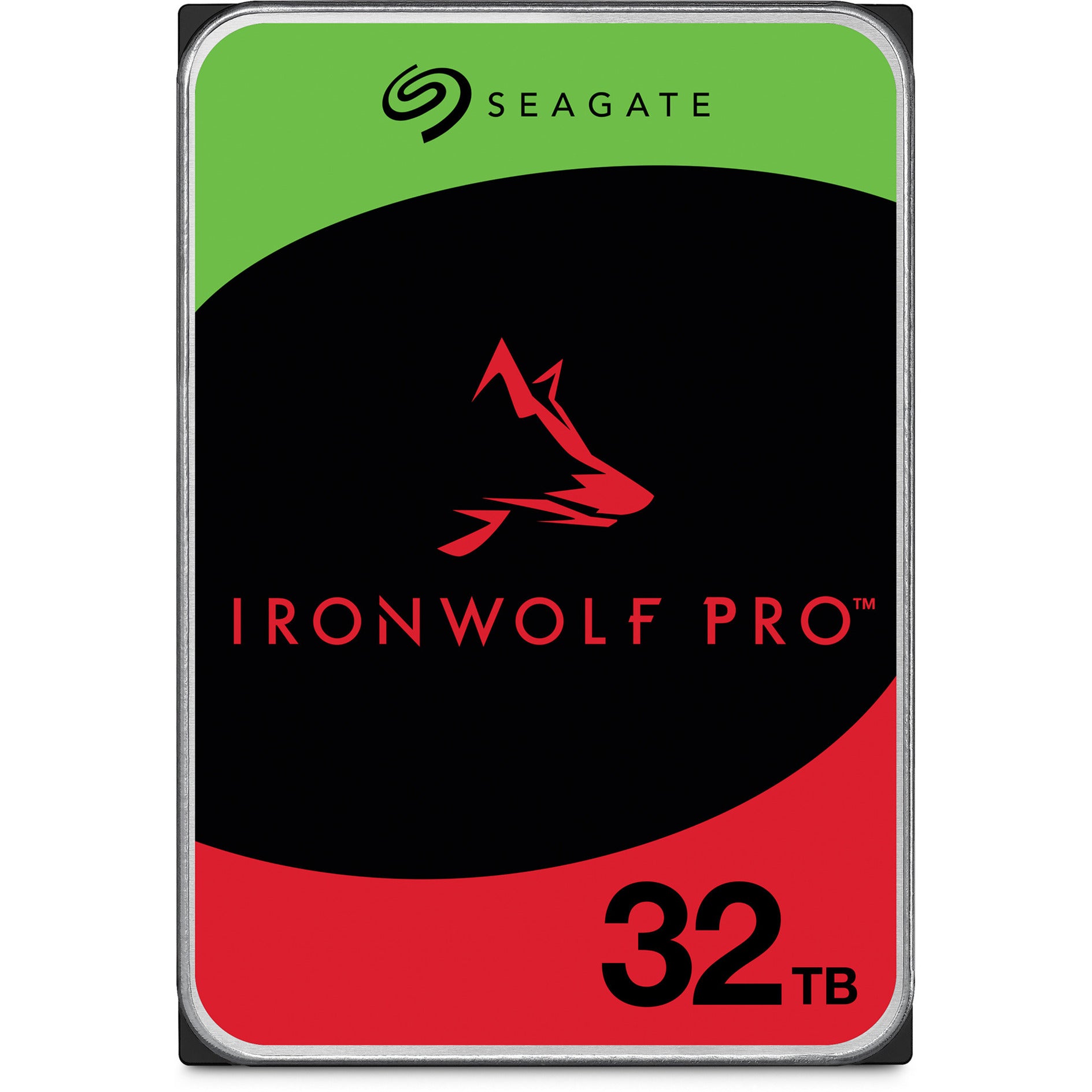 Seagate ironwolf pro 32 tb harde schijf (sata 6 gb s, 3,5 )