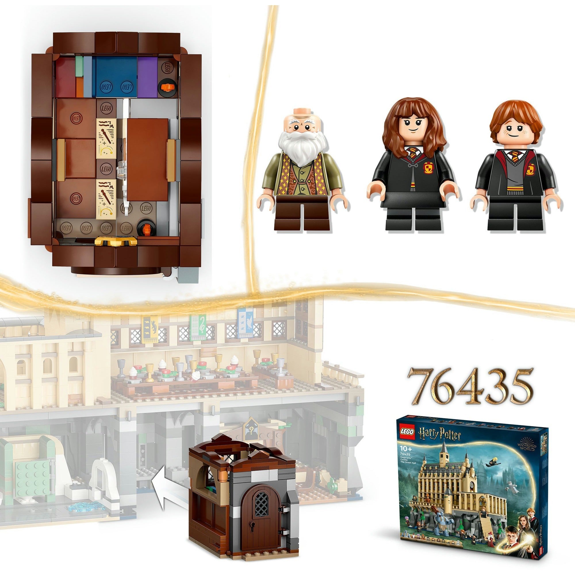 Lego 76442 harry potter kasteel zwijnstein: toverspreukenles