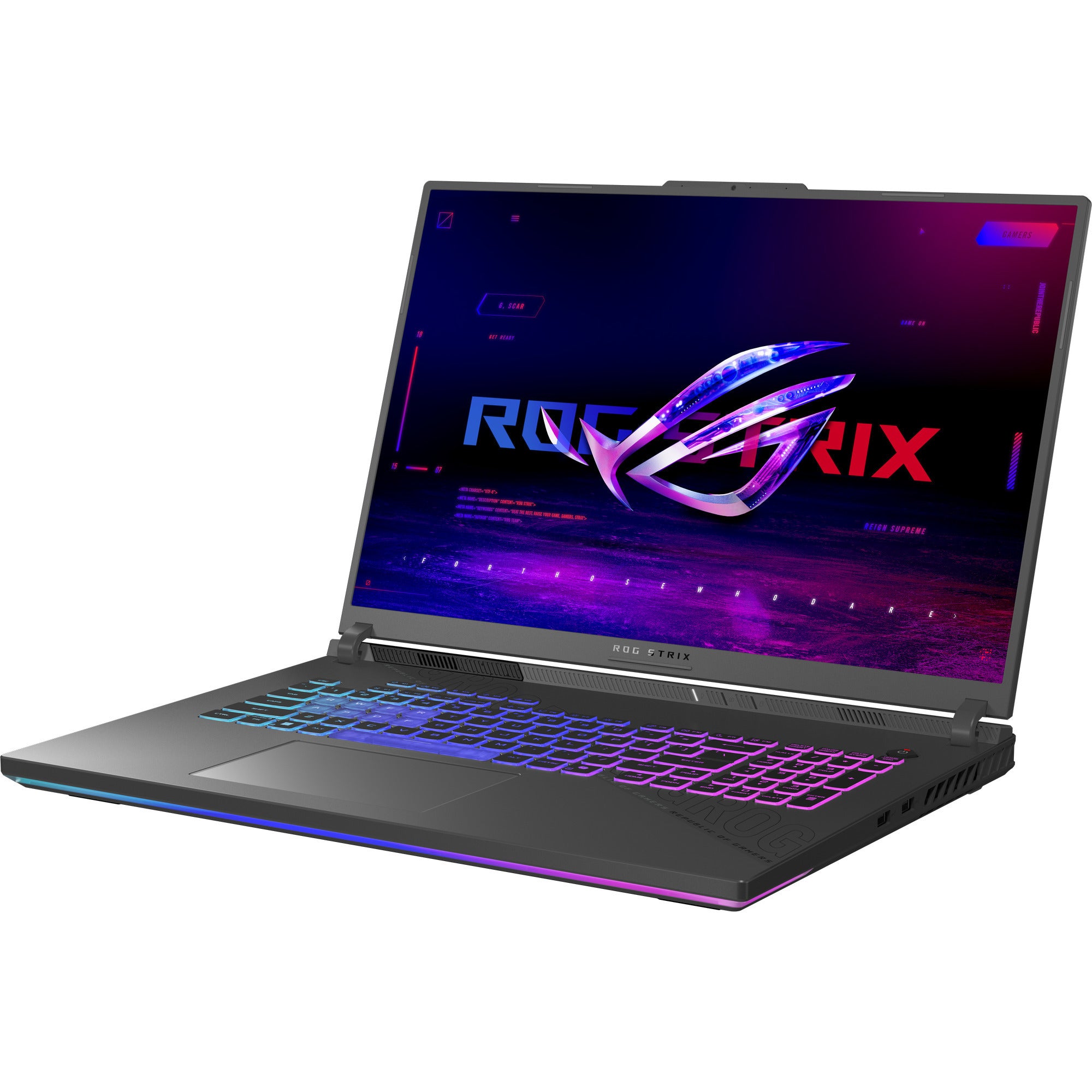 Asus rog strix g18 g814pm-s9012w 18 gaming laptop (grijs | r9 7940hx | rtx 5060 | 16 gb | 1 tb ssd)