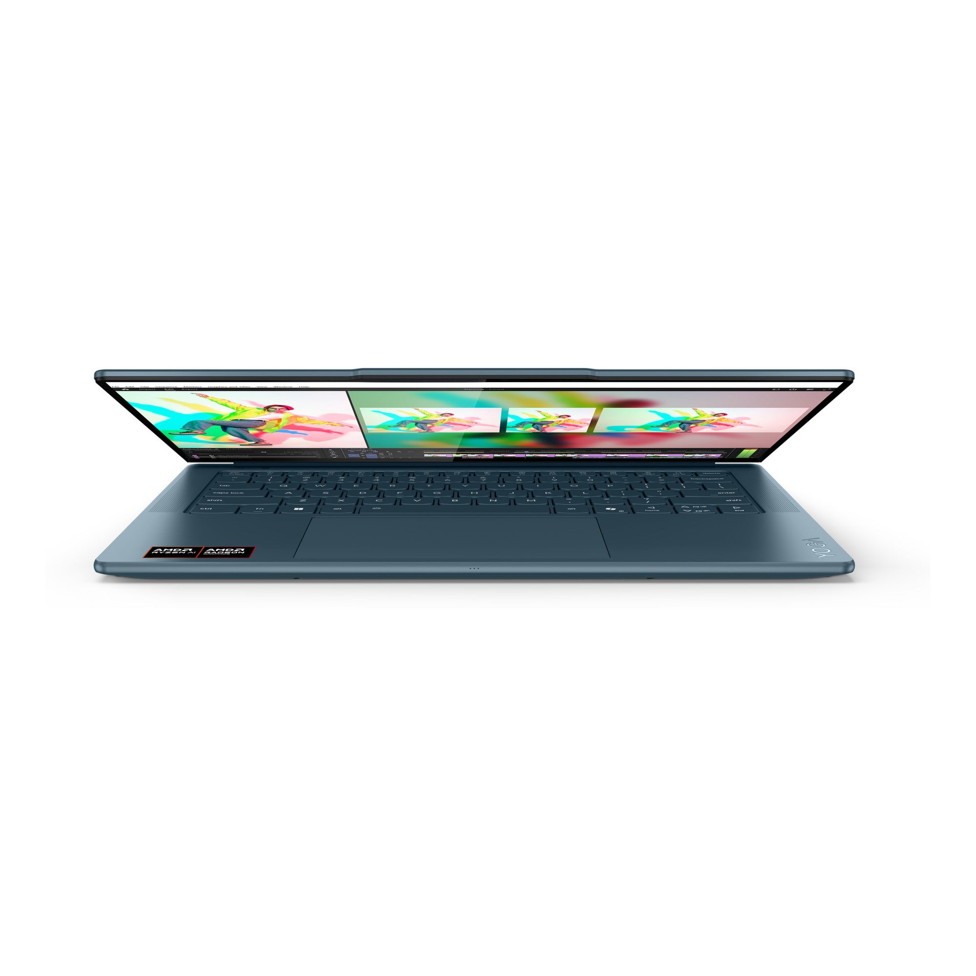 Lenovo yoga pro 7 14asp10 (83lx001mmh) 14.5 copilot+ laptop (blauwgroen | ryzen ai 9 365 | radeon 880m graphics | 32 gb | 1 tb ssd)