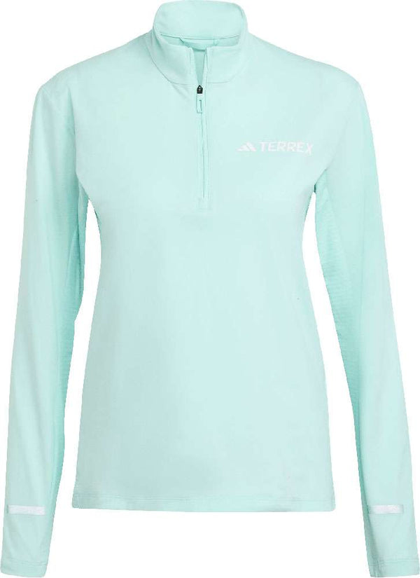 Adidas xperior half zip - women's functional long-sleeved shirt