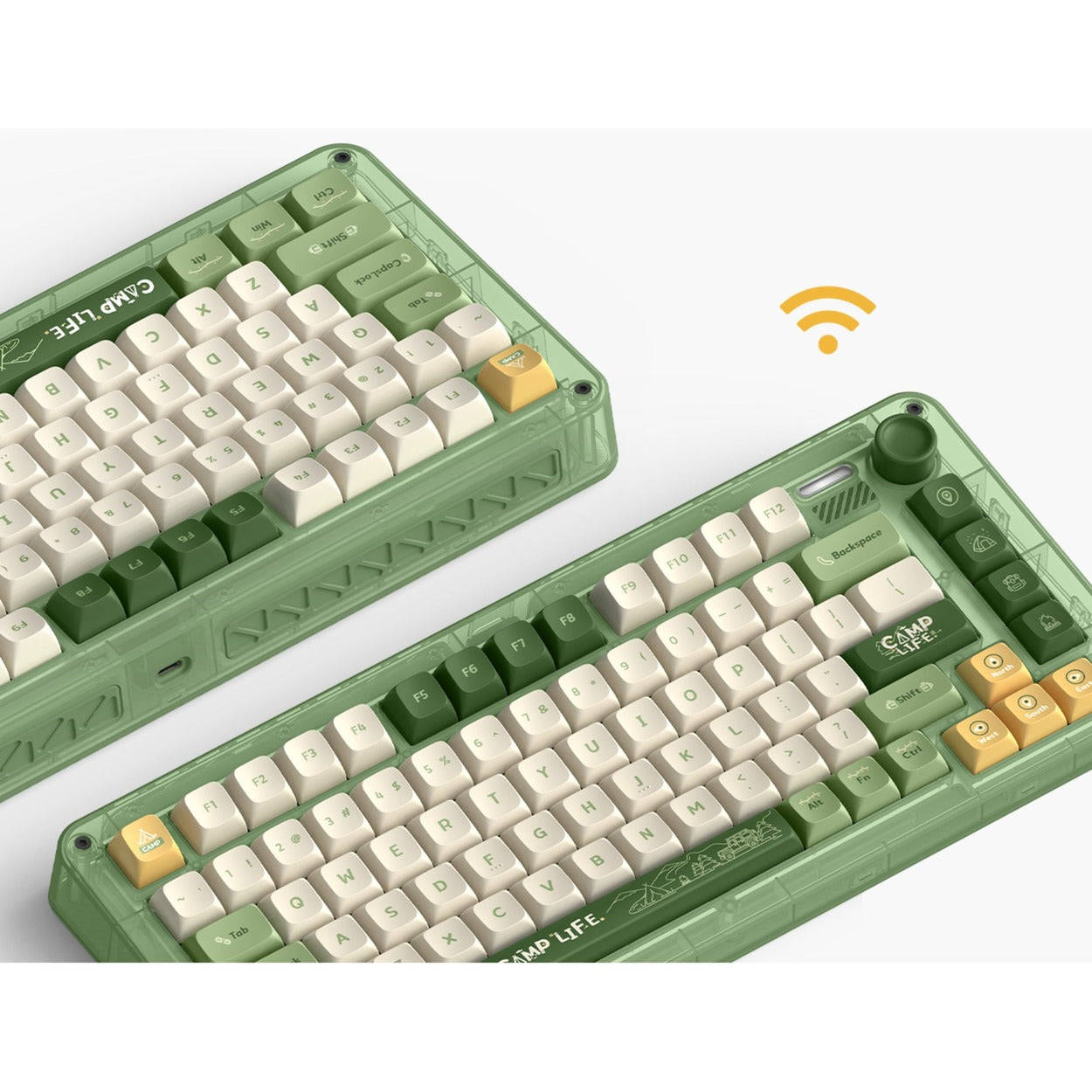 Iqunix ZX75 Camping Draadloos Mechanisch Toetsenbord