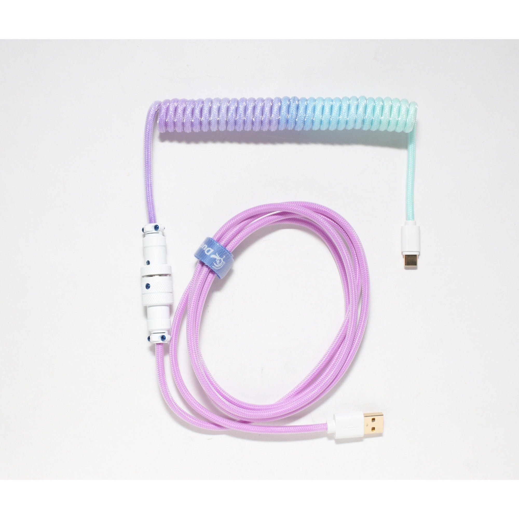 Ducky Ducky spiraalkabel V2 Azure