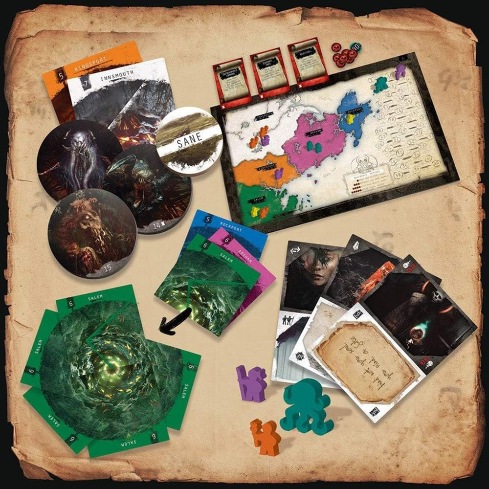 European player network gates of delirium bordspel (engels, 2 - 4 spelers, 45 minuten, vanaf 14 jaar)