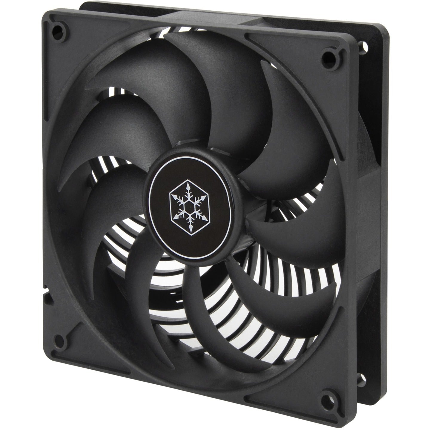 Silverstone air penetrator 120i case fan (zwart, 120 x 120 x 25 mm)