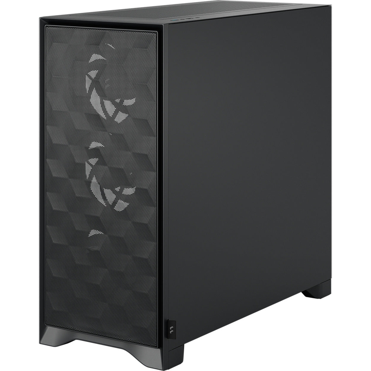 Fractal design pop 2 air midi tower behuizing (zwart | 1x usb-a | 1x usb-c | tempered glass)