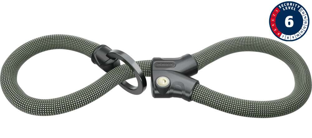 Abus kettingslot infinity loop 1806 140 langzaam groen