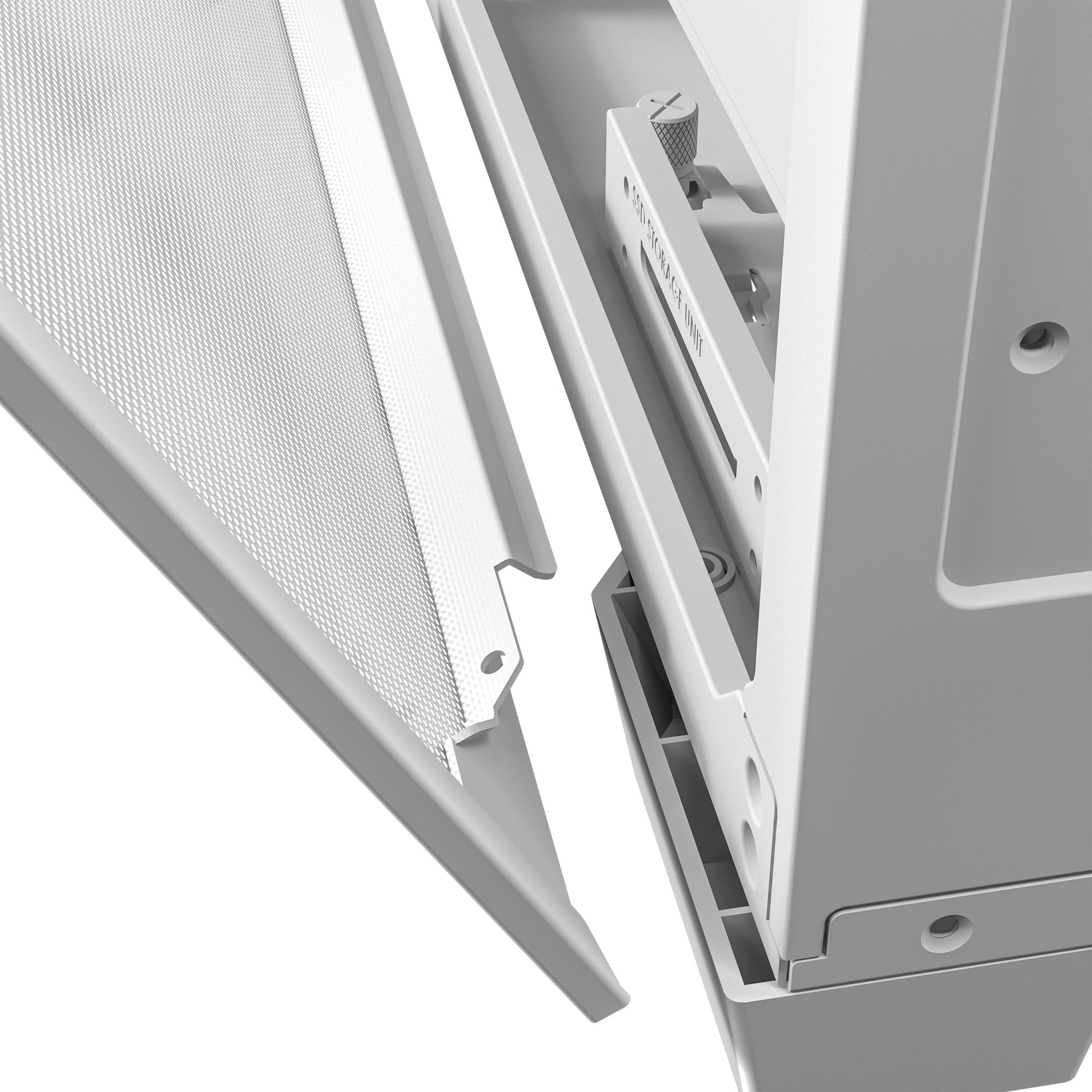 Antec c8 aluminum midi tower behuizing (wit zilver | 2x usb-a | 1x usb-c | tempered glass)