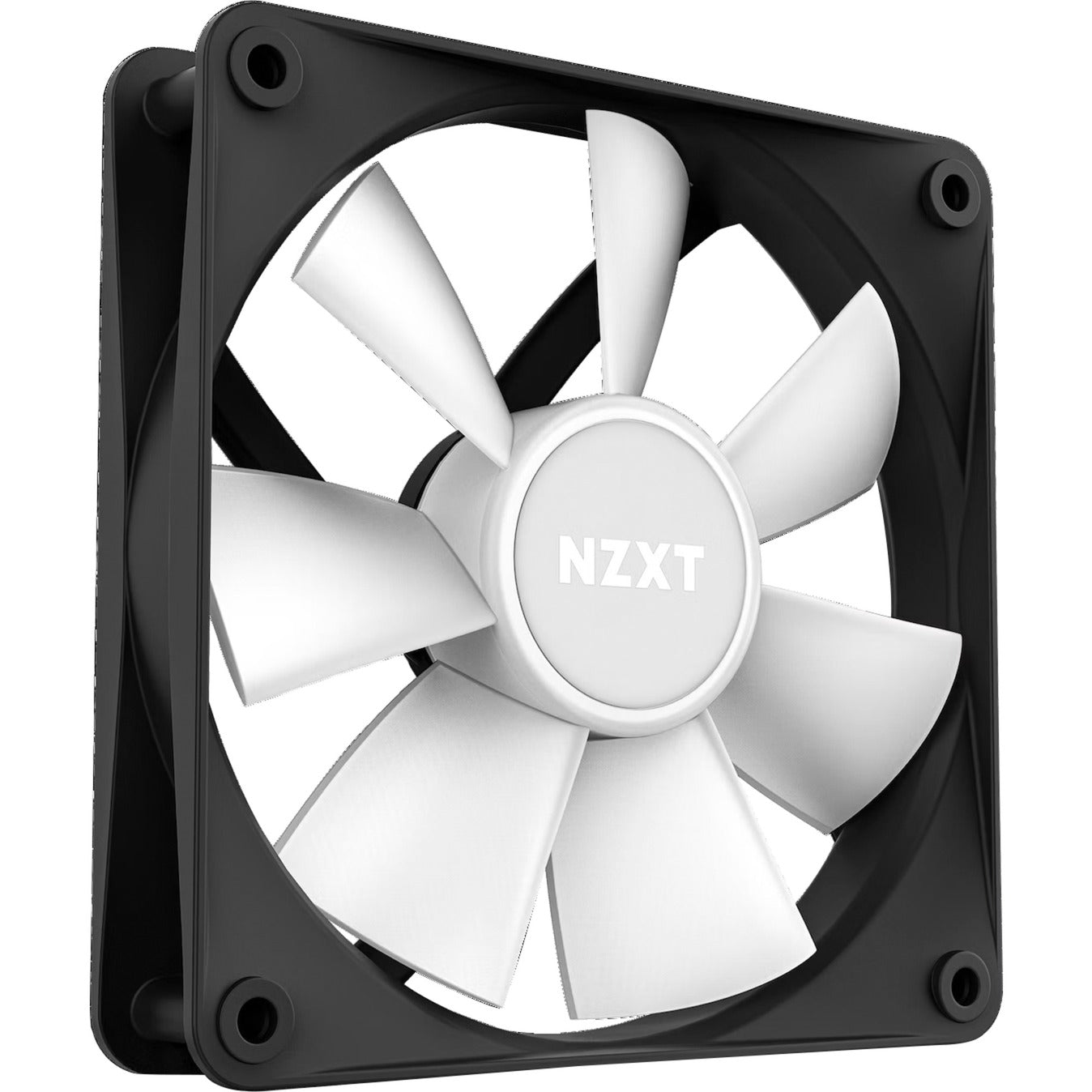 Nzxt f120 rgb core case fan (zwart, 120 x 120 x 26 mm, pwm, zonder controller)