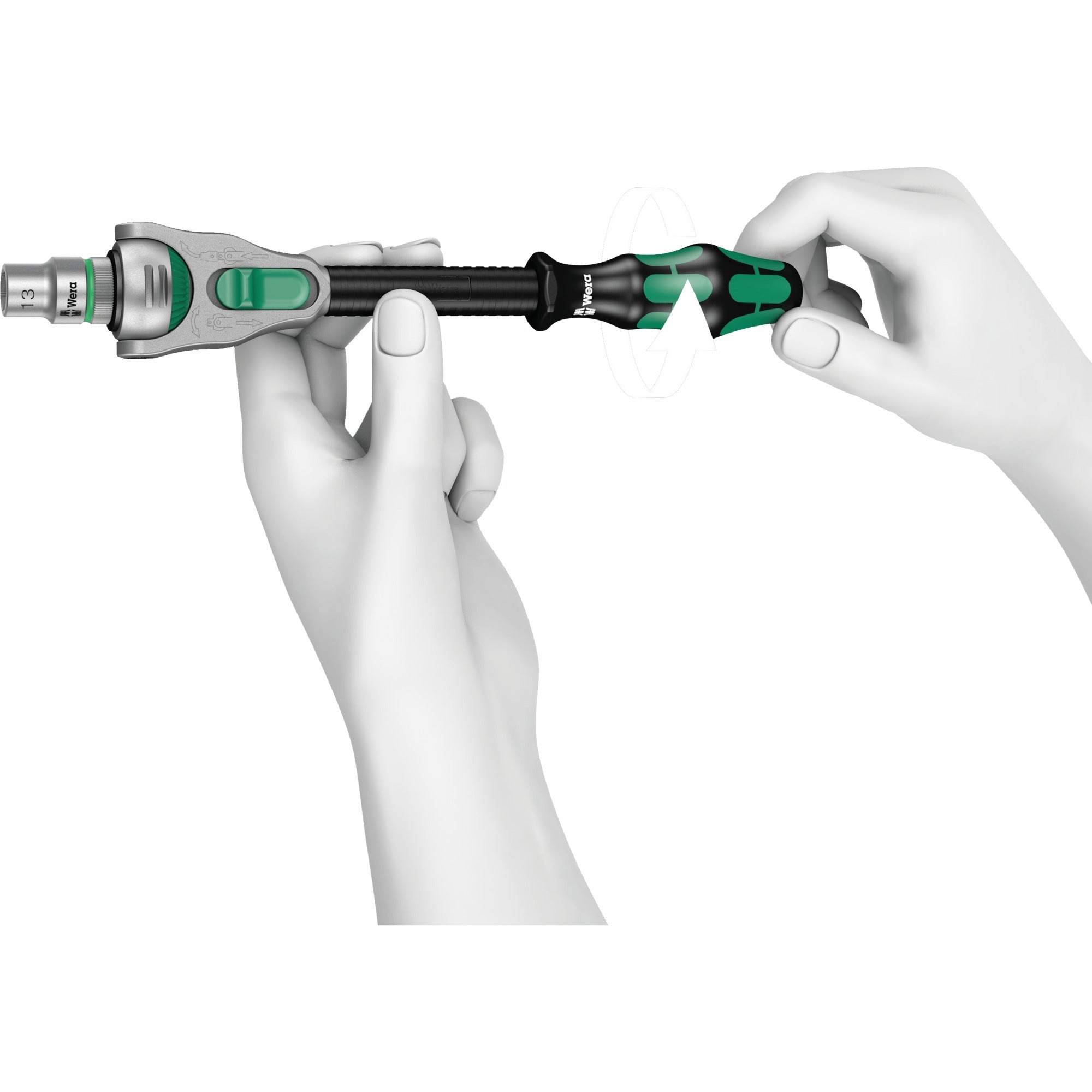 Wera 8100 sa 6 zyklop speed-ratelset 1 4 gereedschapsset (28-delig)