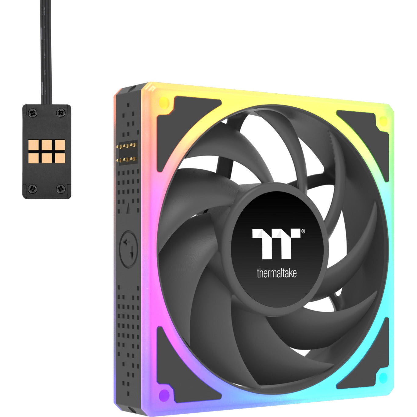 Thermaltake magcurve 360 ultra argb sync aio liquid cooler waterkoeling (zwart)