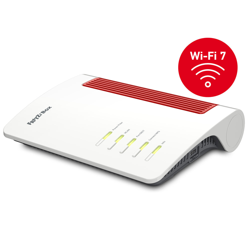 Fritz! box 5690 edition international glasvezel router (wit rood, mesh wi-fi, 2.5 gbit s)